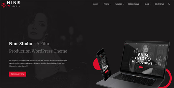 Film Maker Video Blogger Template