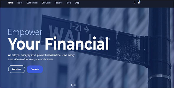 Finance Plus WordPress Theme