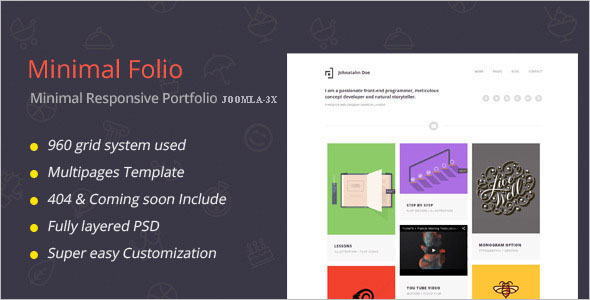 Flexible Portfolio Joomla Template
