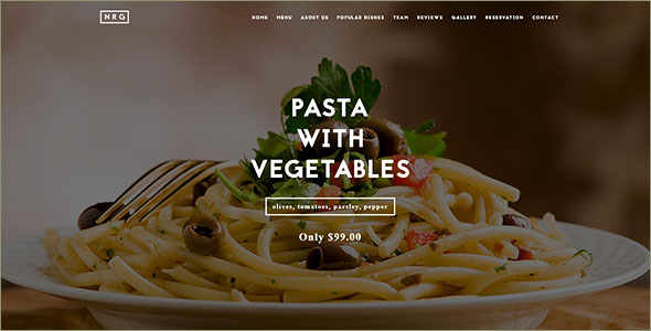 Food CateringÂ Drupal Template