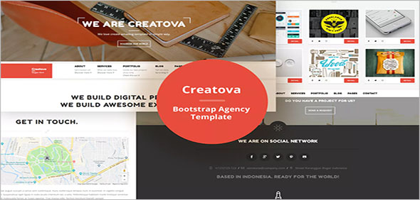 Free Agency Bootstrap Template