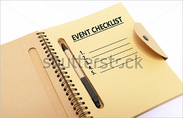 Free Event Checklist Template