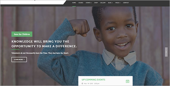 Fully Responsive Non-Profit Bootstrap Template