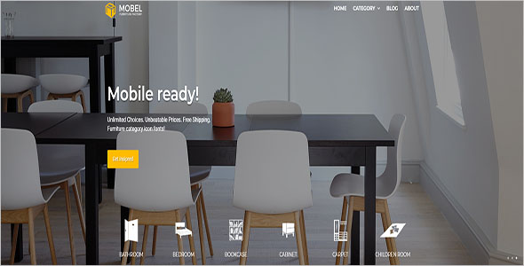 Furniture Blog Opencart Theme