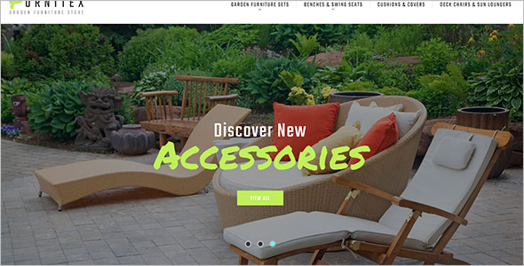 Furniture Store Bootstrap Template