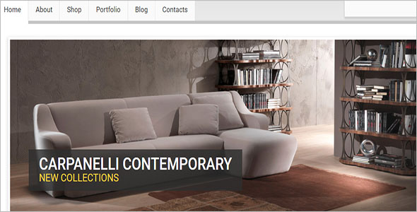 Furniture Template Bootstrap Theme