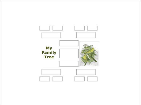 Generation Family Tree Format Template