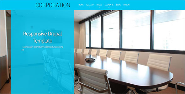 Great Drupal Business Theme