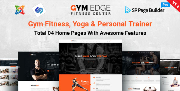Gym Fitness Joomla Template