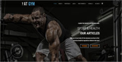 Gym Joomla Template