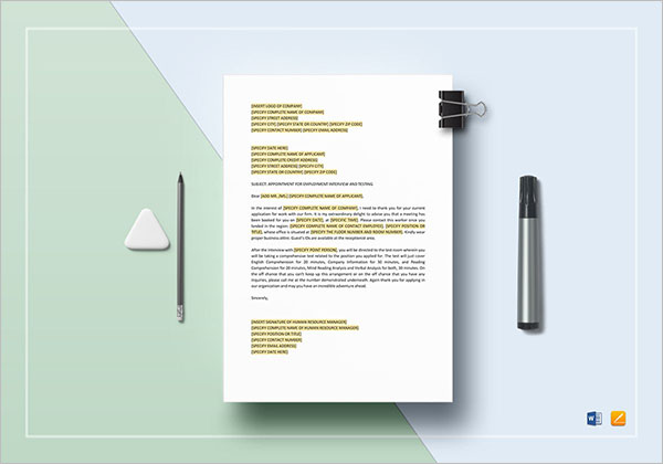 HR Document Template