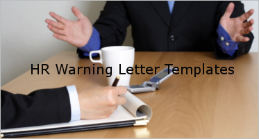HR Warning Letter Templates