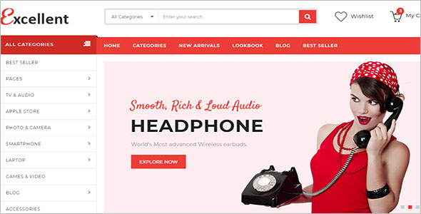 HTML Page Design Template