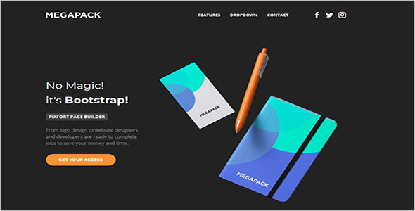 HTML Website Template