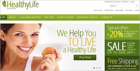 Health Magento WordPress Theme