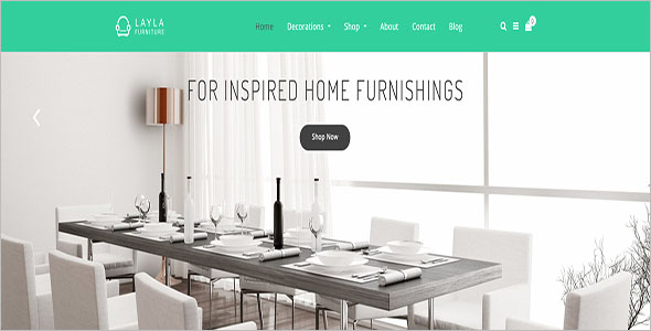Home Furniture Blog Theme
