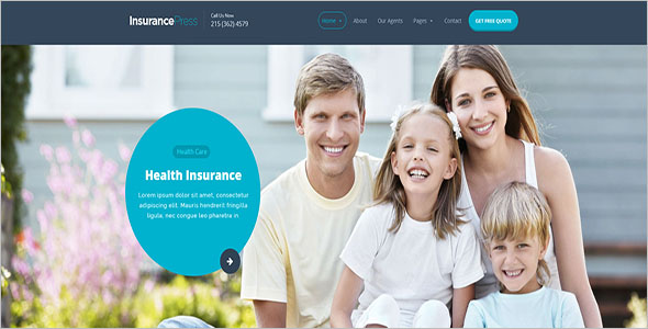 Home Insurance WordPress Theme
