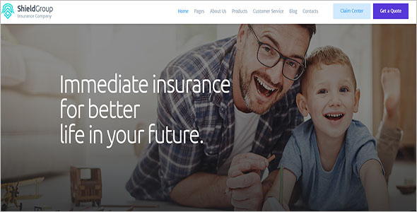 Insurance Consultation WordPress Theme