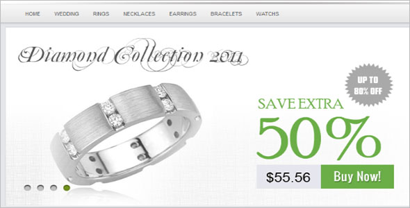 Jewelry Store Blog Theme