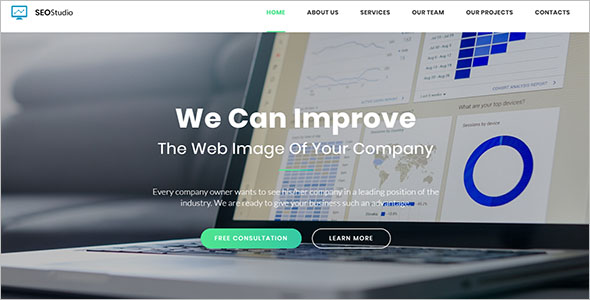 Landing Page Template For Consultants