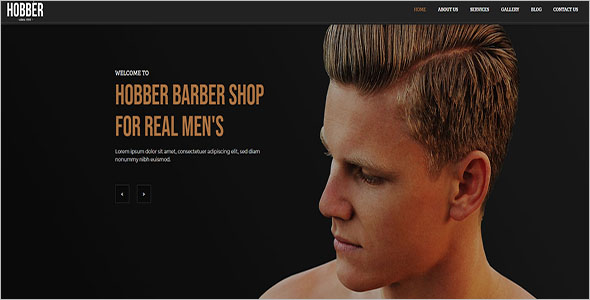 Latest Barbershop Joomla Template