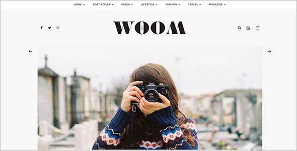Latest Lifestyle Blog Theme