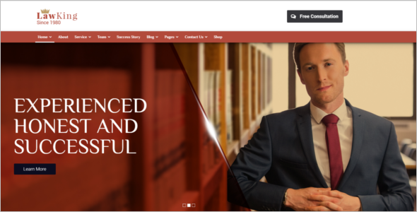 Law Firm Web Template