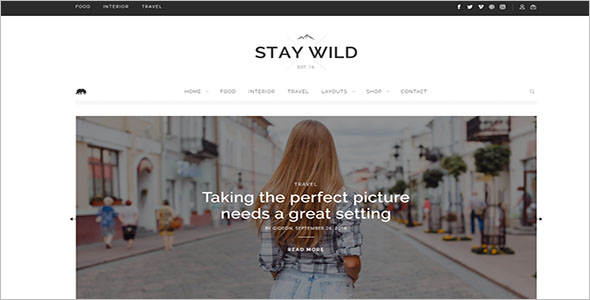 Lifestyle Blog ResponsiveÂ  Theme