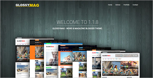 Magazine Video Blogger Theme