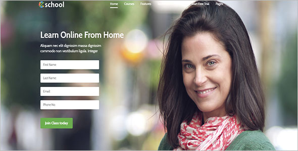 Marketing HTML Page Theme