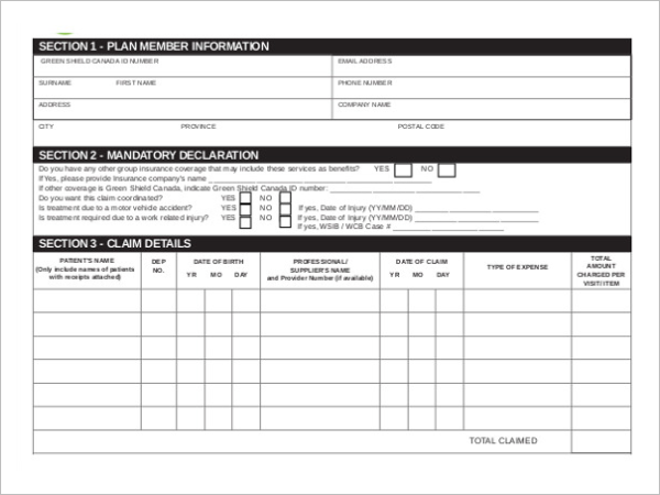 22 medical receipt templates free pdf doc excel formats