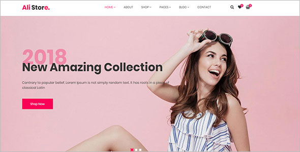 Minimal Retail Blog Theme