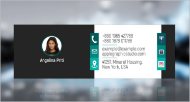 Modern Charity HTML eMail Signature Templates