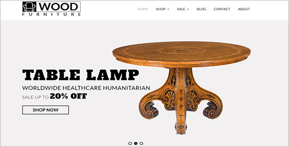 Multipurpose Furniture Bootstrap Template