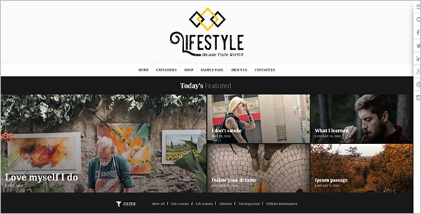 Multipurpose Lifestyle Blog Theme