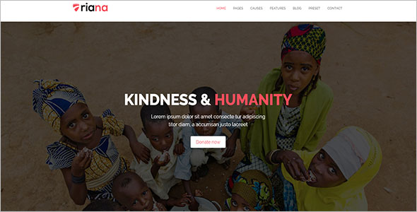 NGO Responsive Website Template