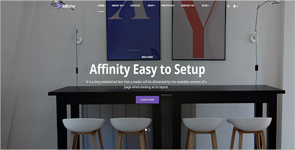 Official Furniture Blog Theme