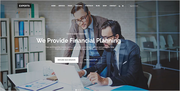 One Page Corporate Drupal Theme