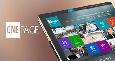 One Page Drupal 8 Themes
