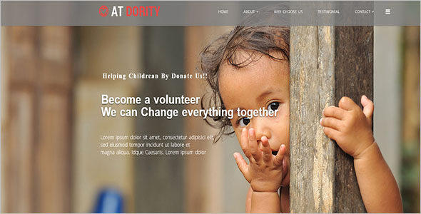 One Page Kids Joomla Template