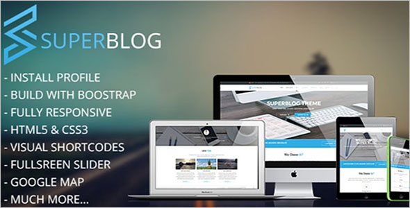 Online Blog Drupal Theme