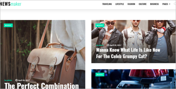 Online News Website Theme
