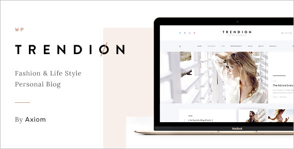 Personal Lifestyle Blog Theme