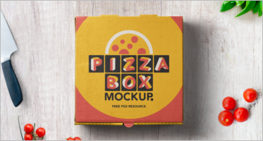 Pizza Box Mockups