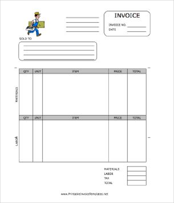 10 plumbing receipt templates free pdf doc sample formats