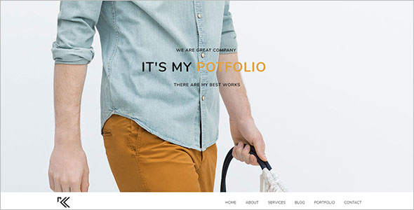Portfolio Joomla Theme