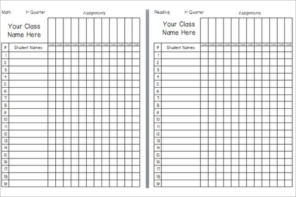 34+ Free Grade Sheet Templates PDF, Excel, Word Formats