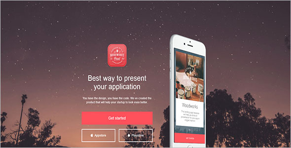Responsive Bootstrap Landing Page Template