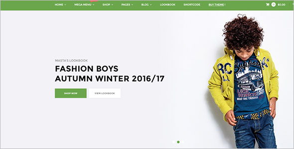 Responsive Ecommerce Blog Theme