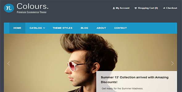 Responsive HTML Page Template